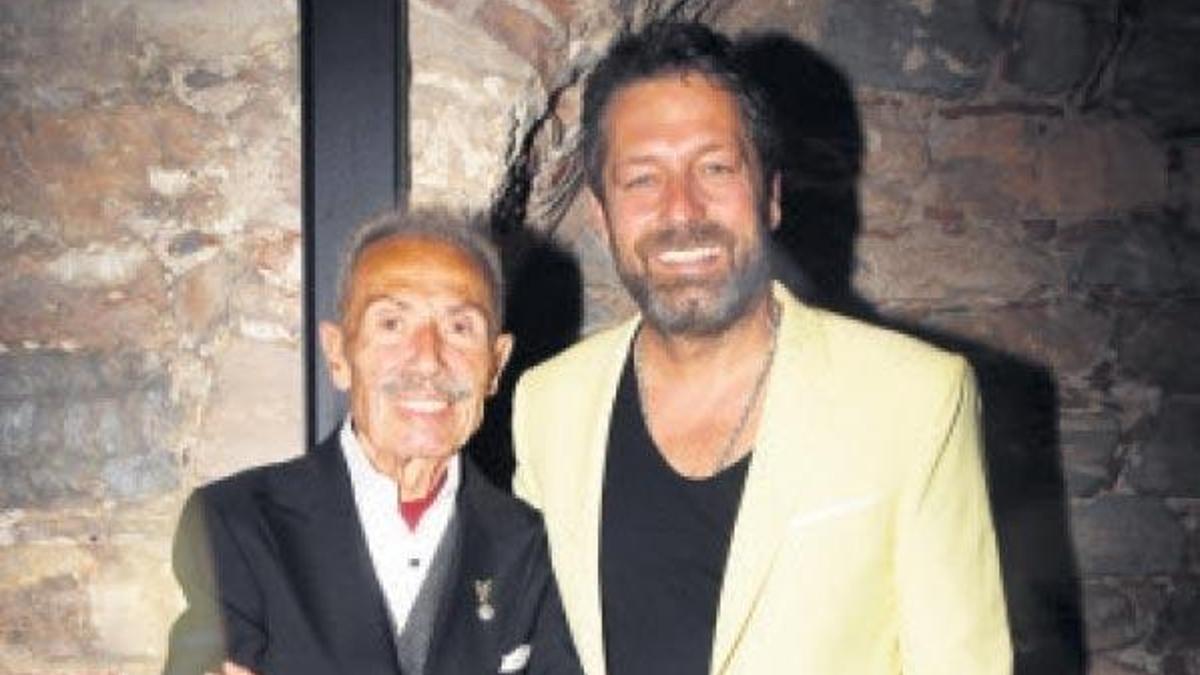 Baba oğul aynı sahnede