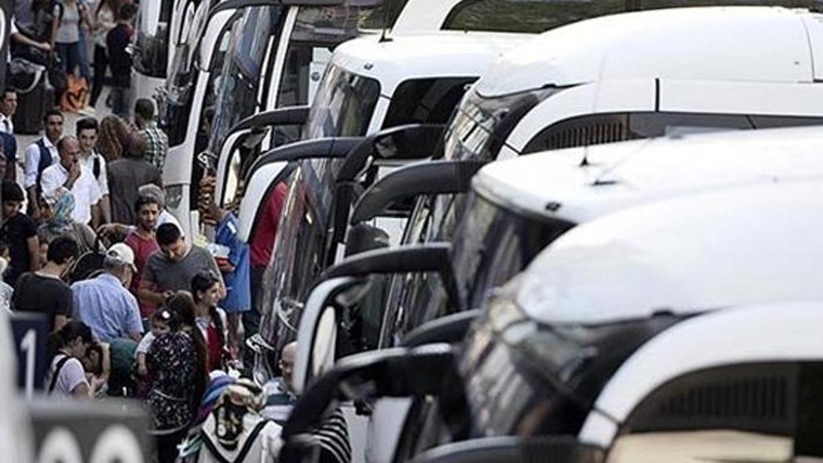 Otobüs firmalarında "3 günlük tatil" yoğunluğu