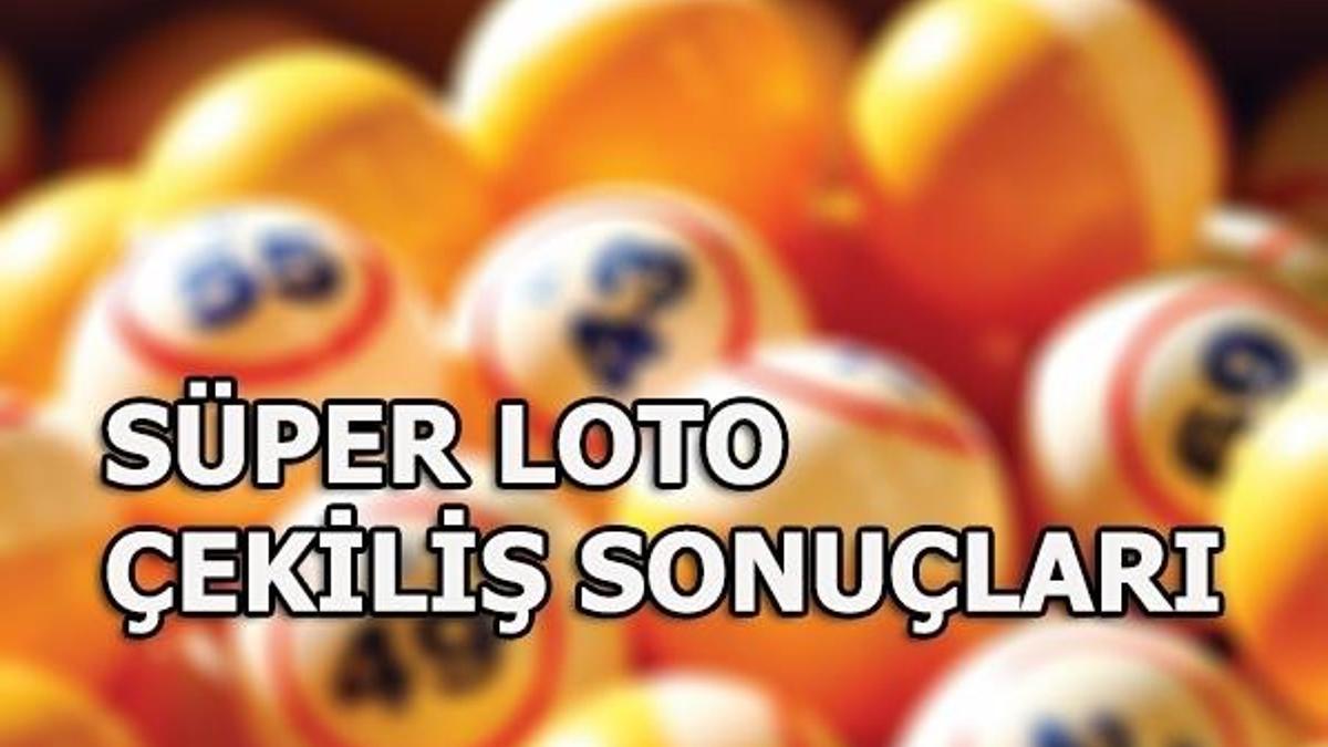 Süper Loto çekilişi yapıldı (19 Nisan 2018)