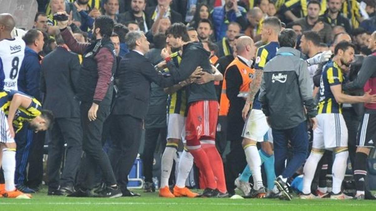 Olaylı derbi Avrupa basınına da yansıdı