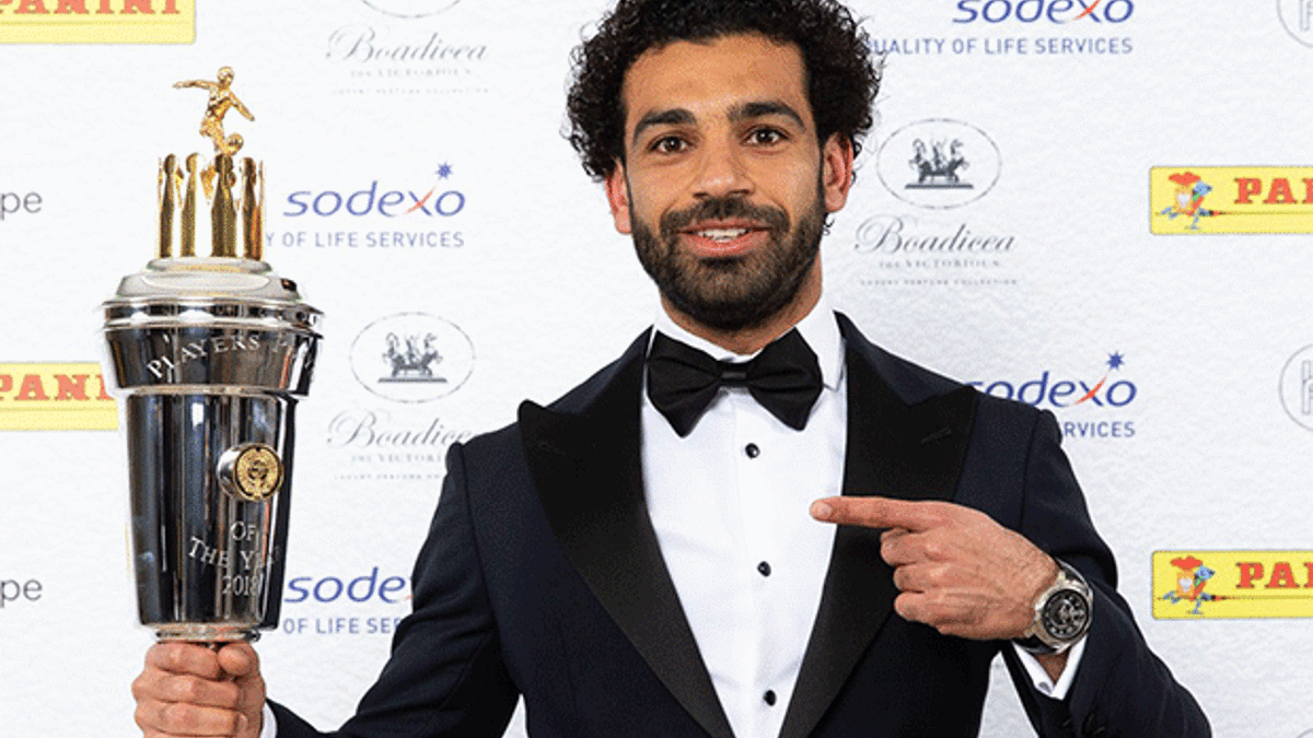İngiltere'de yılın futbolcusu Salah