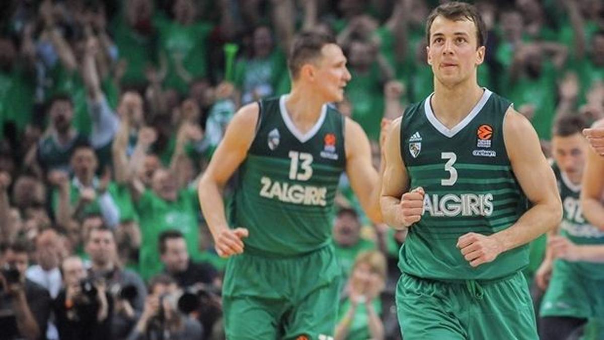 Zalgiris seride öne geçti
