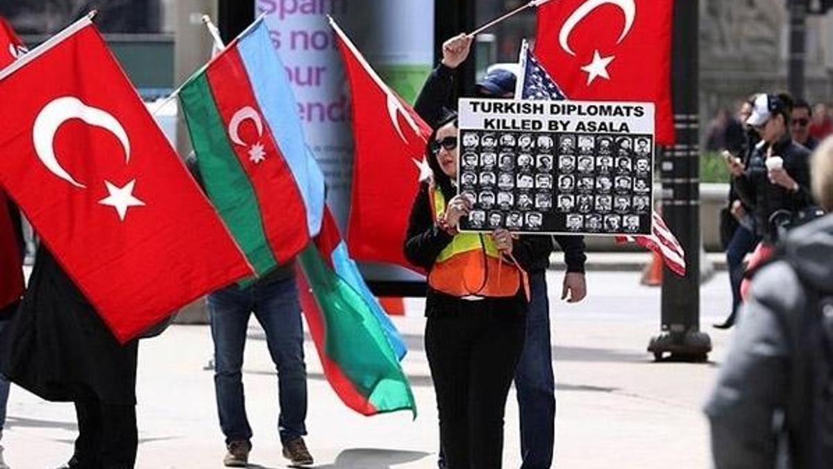 ABD’de “Ermeni yalanlarına Hayır!” gösterisi