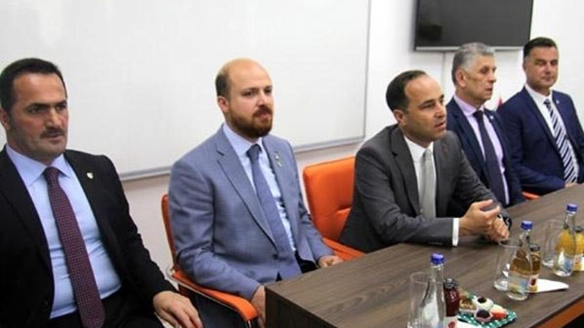 Bilal Erdoğan Sırbistan'daki 'Türkiye Mezunları' ile buluştu