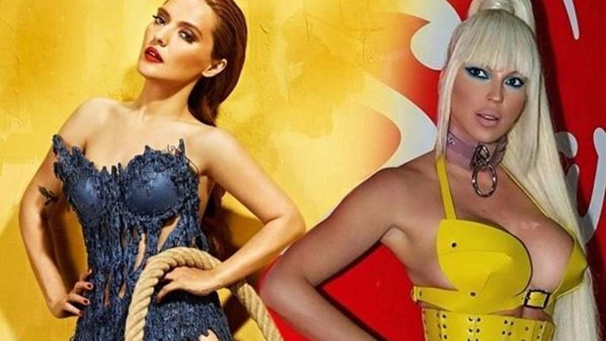 Demet Akalın, Jelena Karleusa'yı topa tuttu