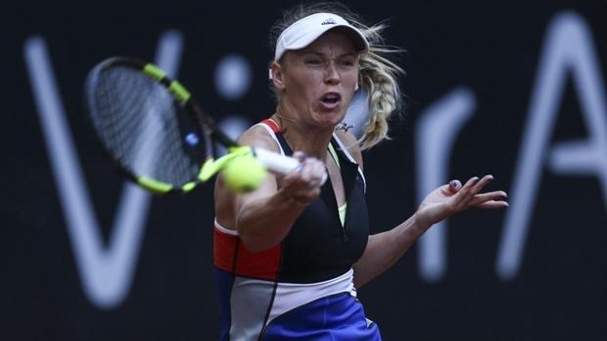 Wozniacki, adını çeyrek finale yazdırdı