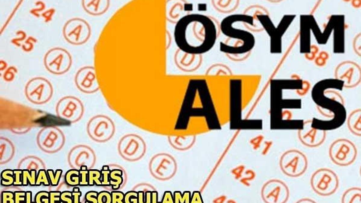 ALES sınav yerleri nasıl öğrenilir? (2018 ALES İlkbahar Dönemi)