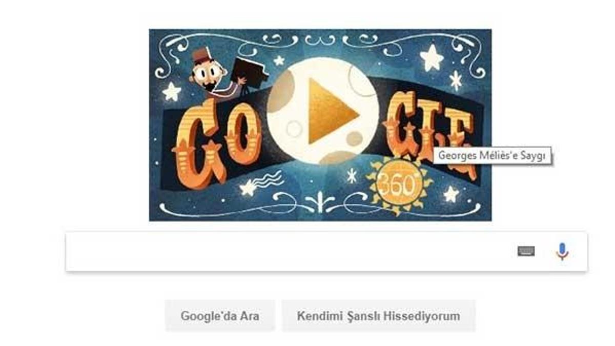 Georges Melies Google'da Doodle oldu! Georges Melies kimdir?