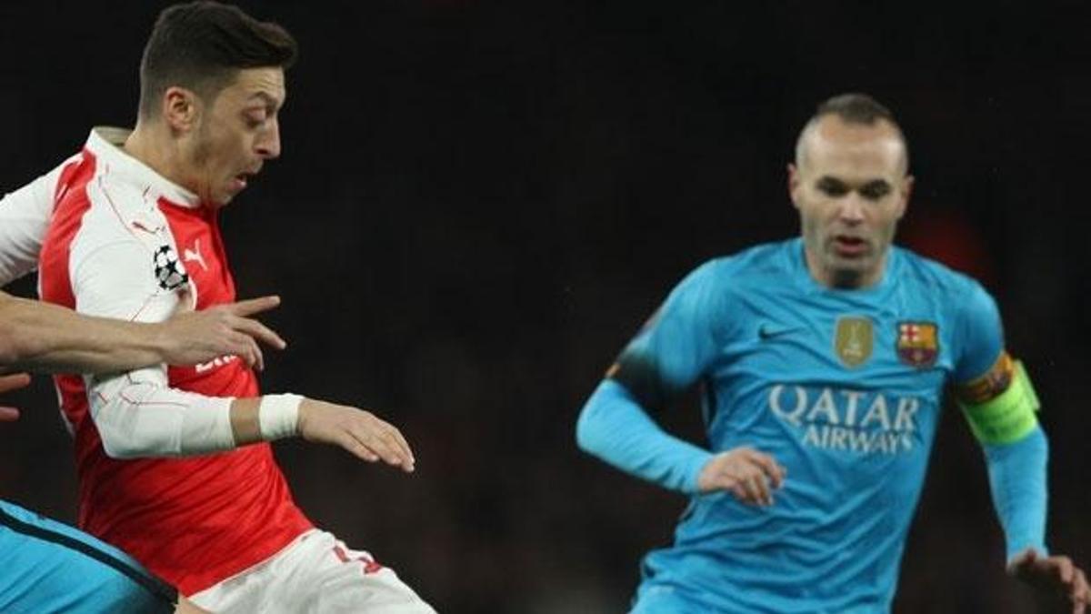 Iniesta'nın yerine Mesut Özil!