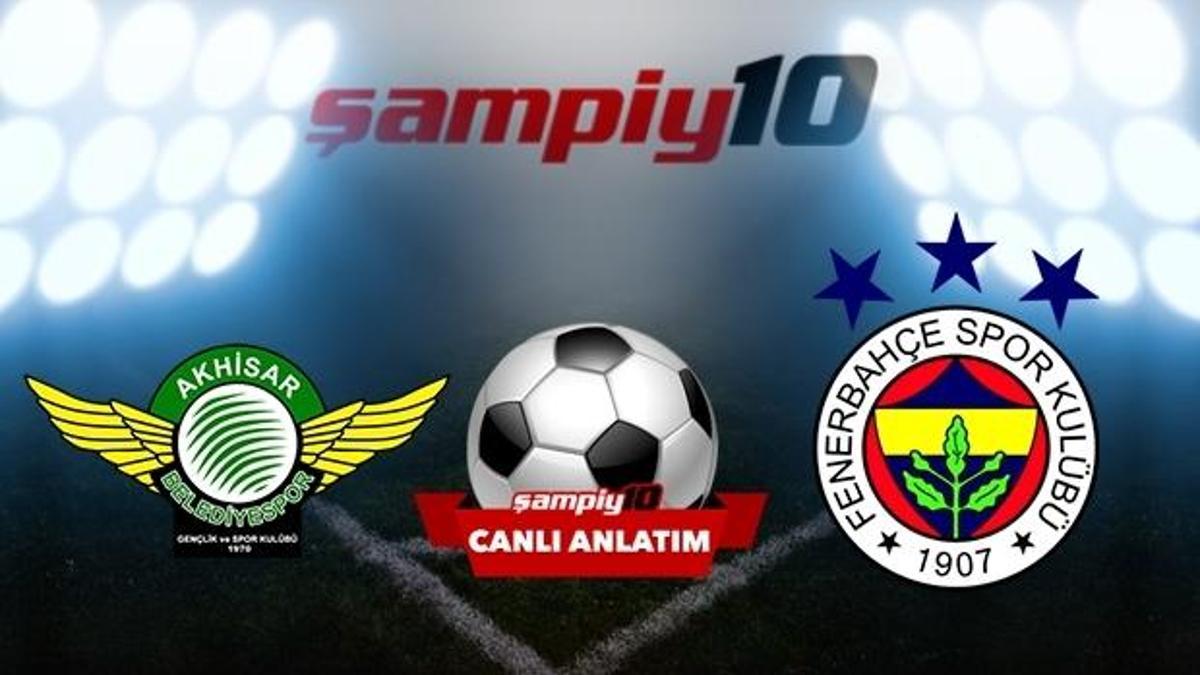 CANLI! TM Akhisarspor - Fenerbahçe