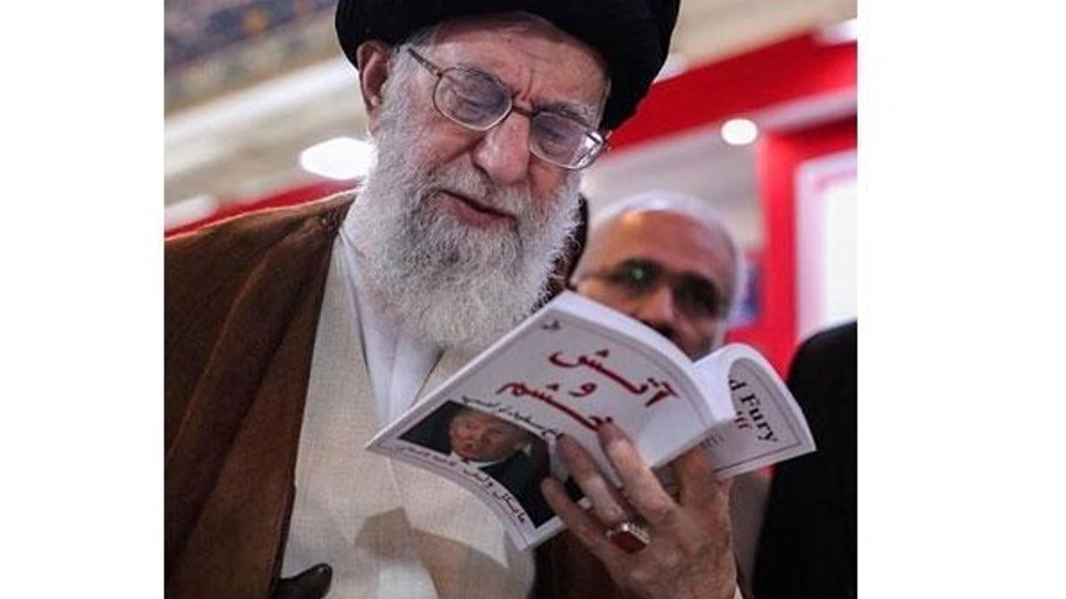 Hamaney'in bu fotoğrafı olay oldu!