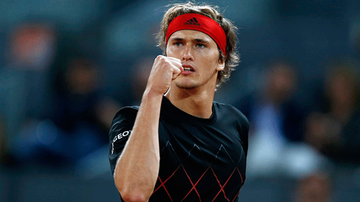 Alman tenisçi Zverev Madrid Açık'ta zirvede