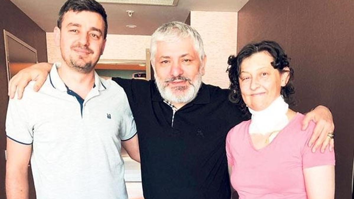Televizyonda gördüğü tedavi tekniğiyle kurtuldu