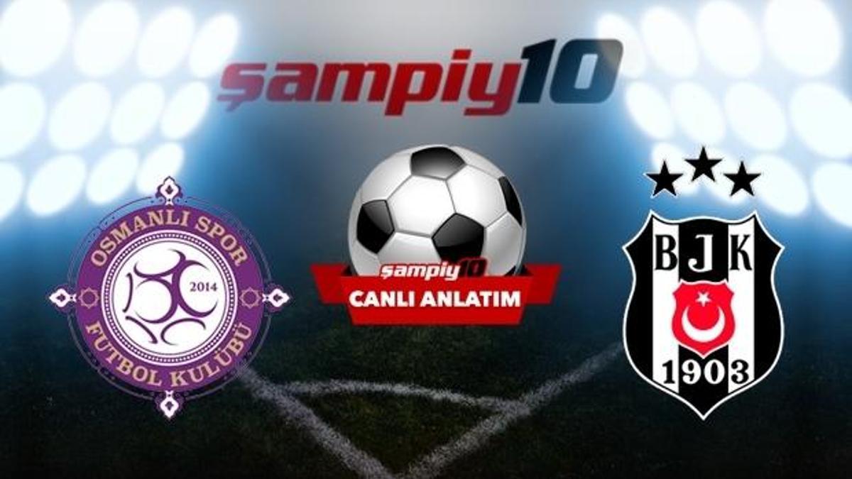 CANLI | Osmanlıspor-Beşiktaş