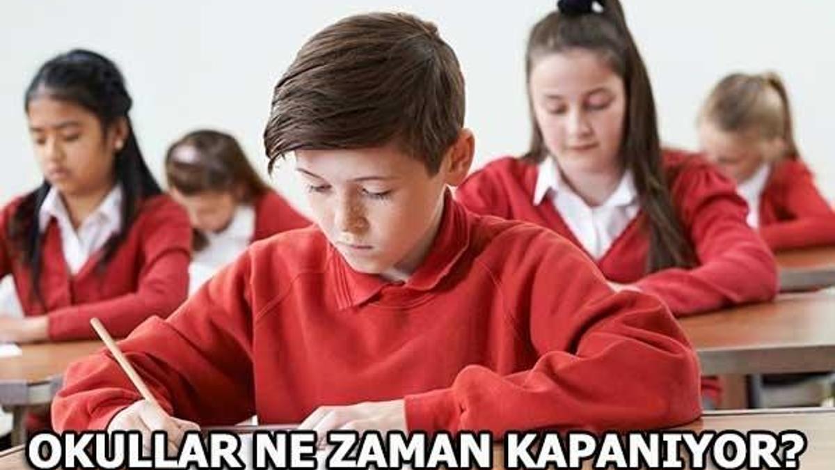 Okullar ne zaman kapanıyor? MEB 2018 yılı çalışma takvimi...