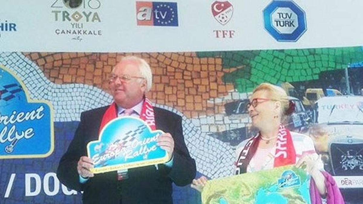 Alman büyükelçiden adaylık desteği!