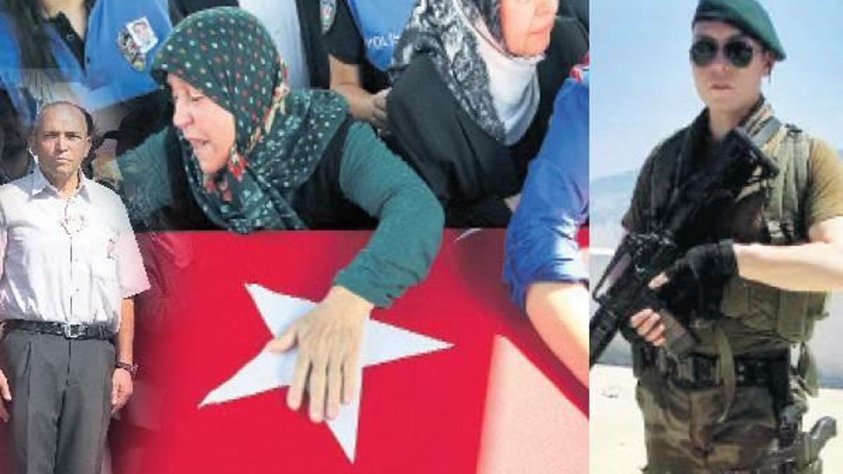 4 kahraman polisimiz sonsuzluğa uğurlandı