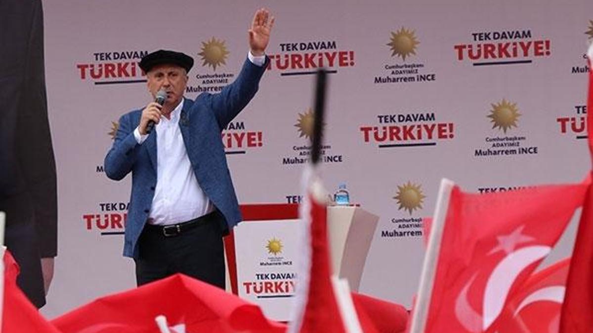 İnce: Filistin konusunda Cumhurbaşkanı'nın yanındayım