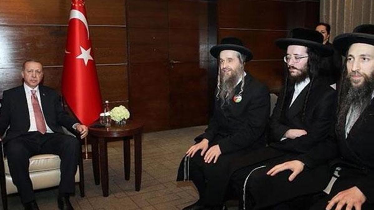 Cumhurbaşkanı Erdoğan Musevi Cemaati üyelerini kabul etti