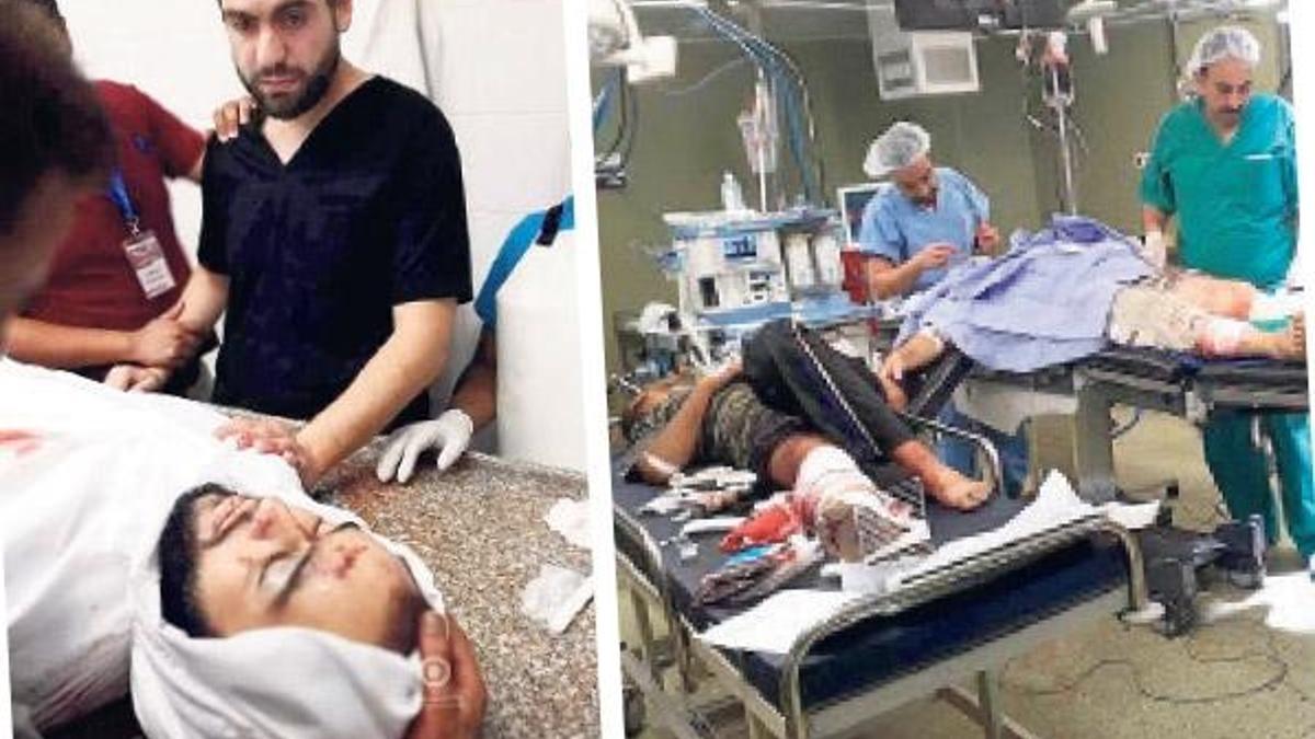 Filistinli doktorun büyük dramı: Ölen kardeşine veda edip yaralılara koştu