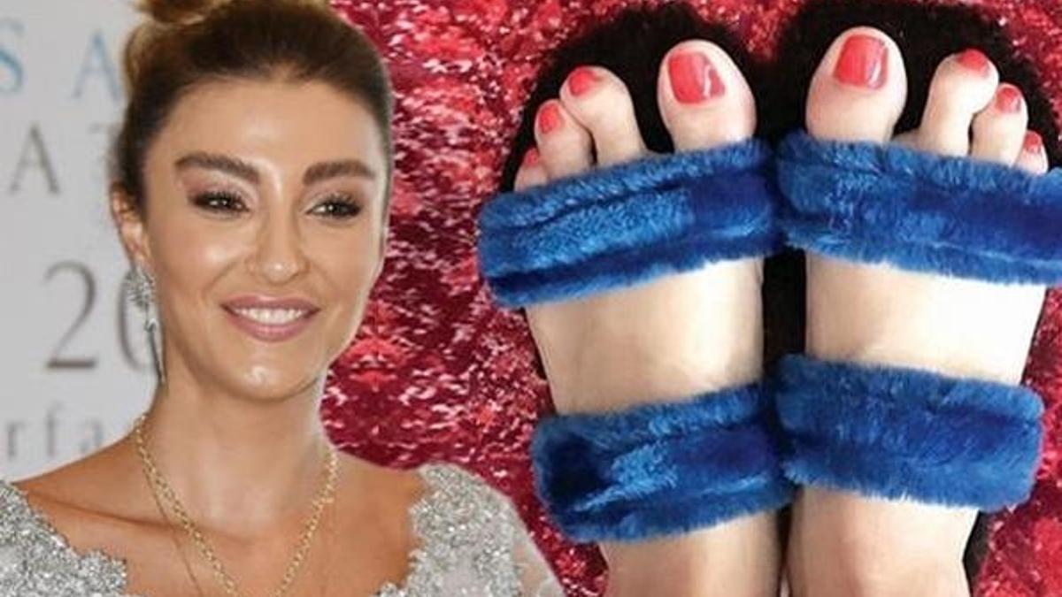 Özge Ulusoy'dan 'parmaklı' paylaşım