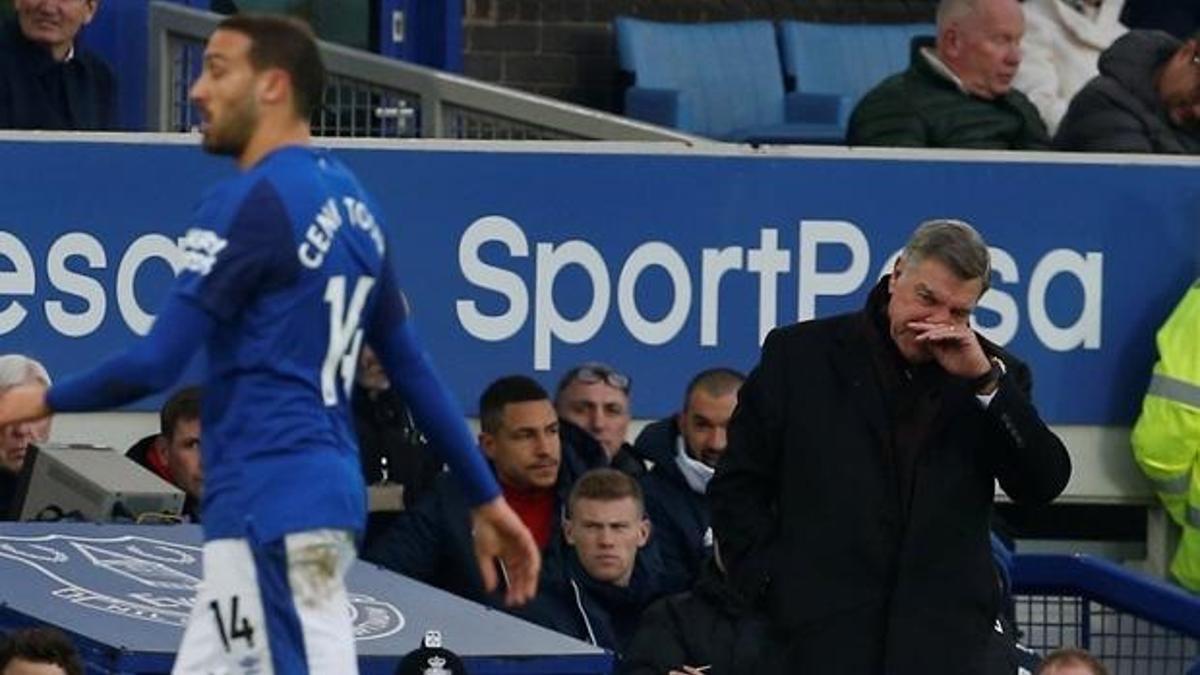 Everton'da Sam Allardyce'la yollar ayrıldı!