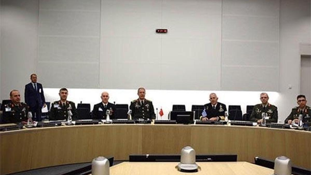 Orgeneral Akar'dan Brüksel'de görüşme trafiği