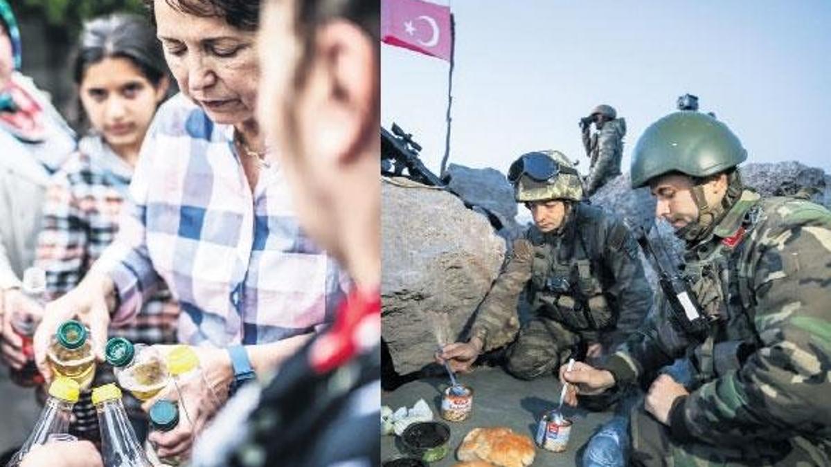 Oruç Baba ve sınırda ilk iftar
