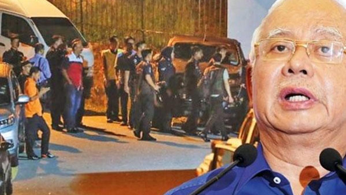 Malezya'da büyük vurgun!