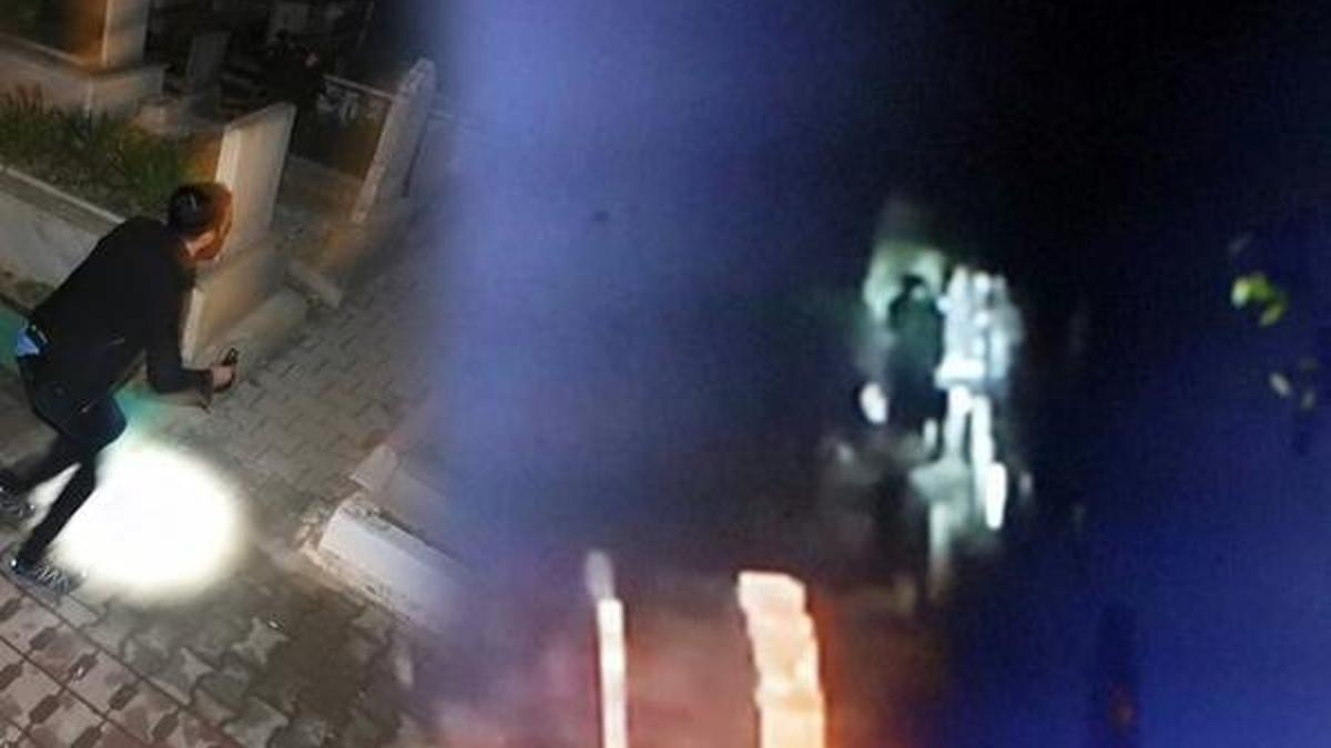Çorum'daki mezarlıkta ağlayan kız sır gibi saklanıyor