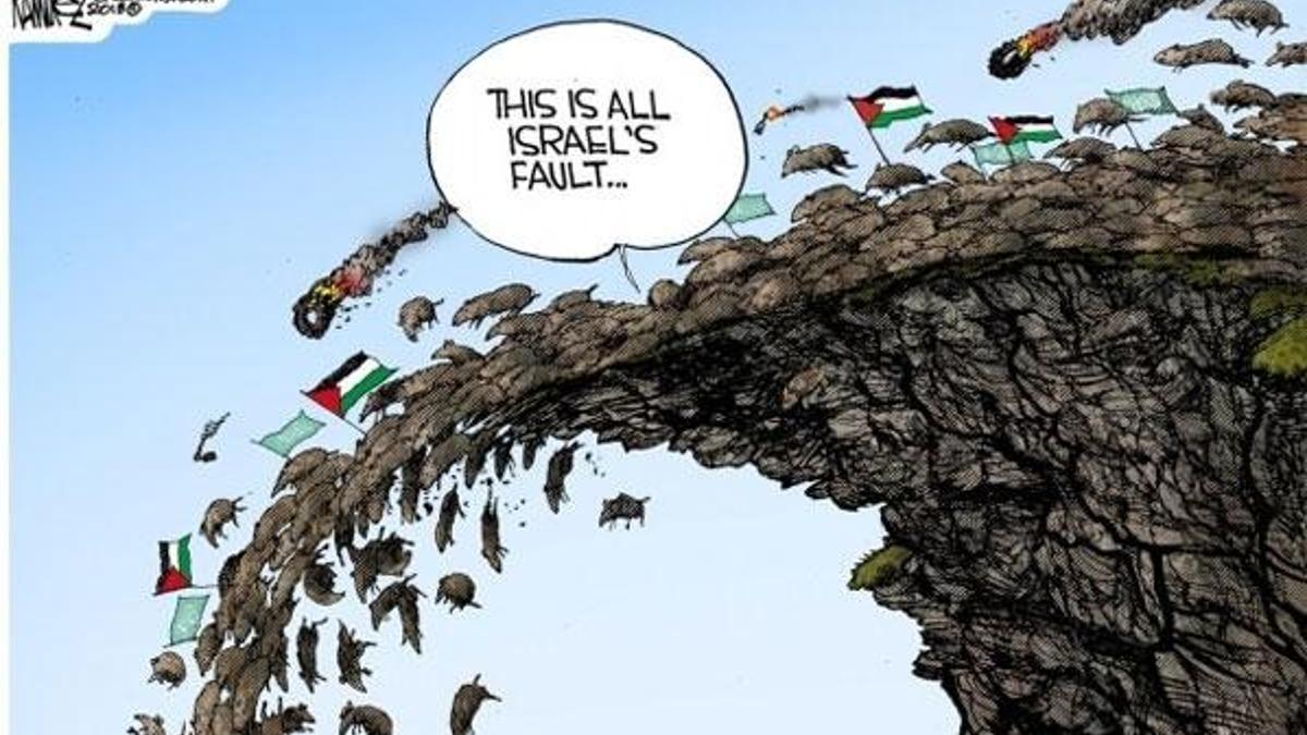 Alçak karikatür!