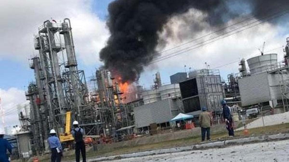 ABD'de kimyasal üretim yapan fabrikada patlama