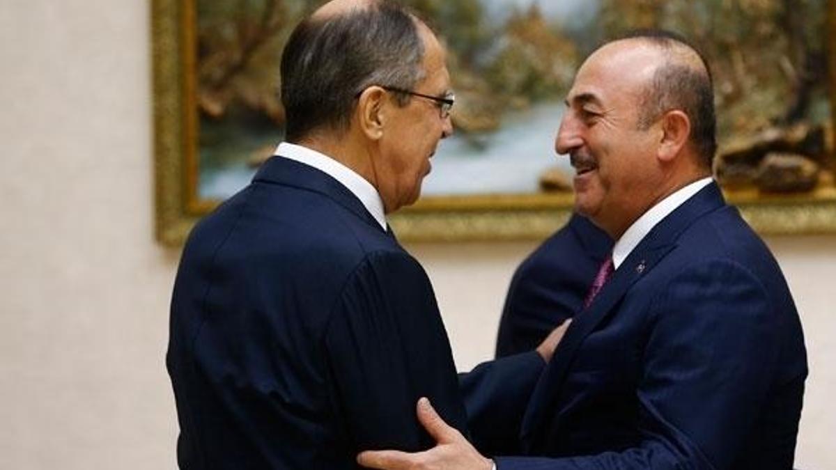 Çavuşoğlu ile Lavrov görüştü