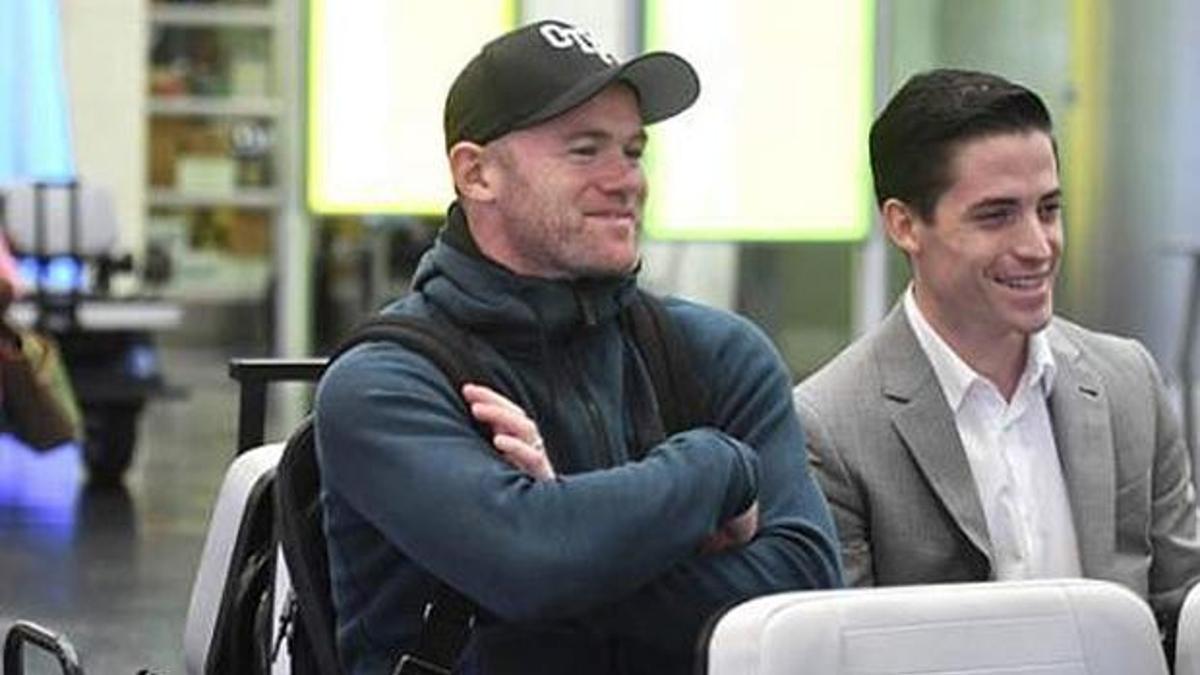 Rooney imza için Washington'da