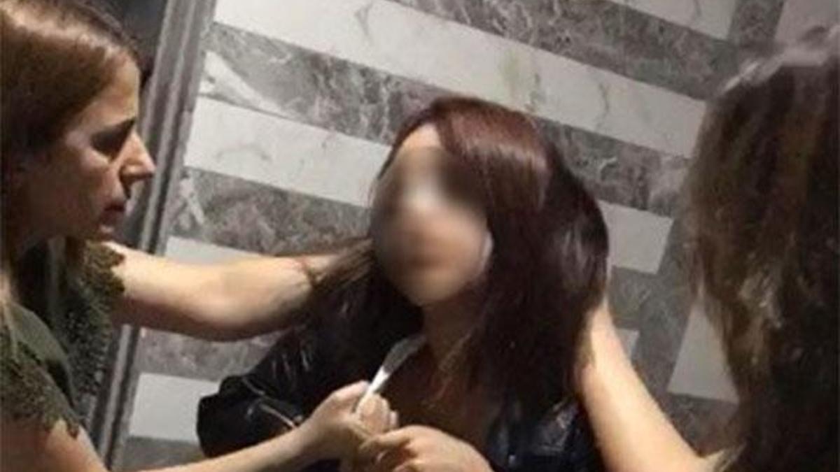 İş yeri basıp arkadaşlarını döven kızlar gözaltına alındı