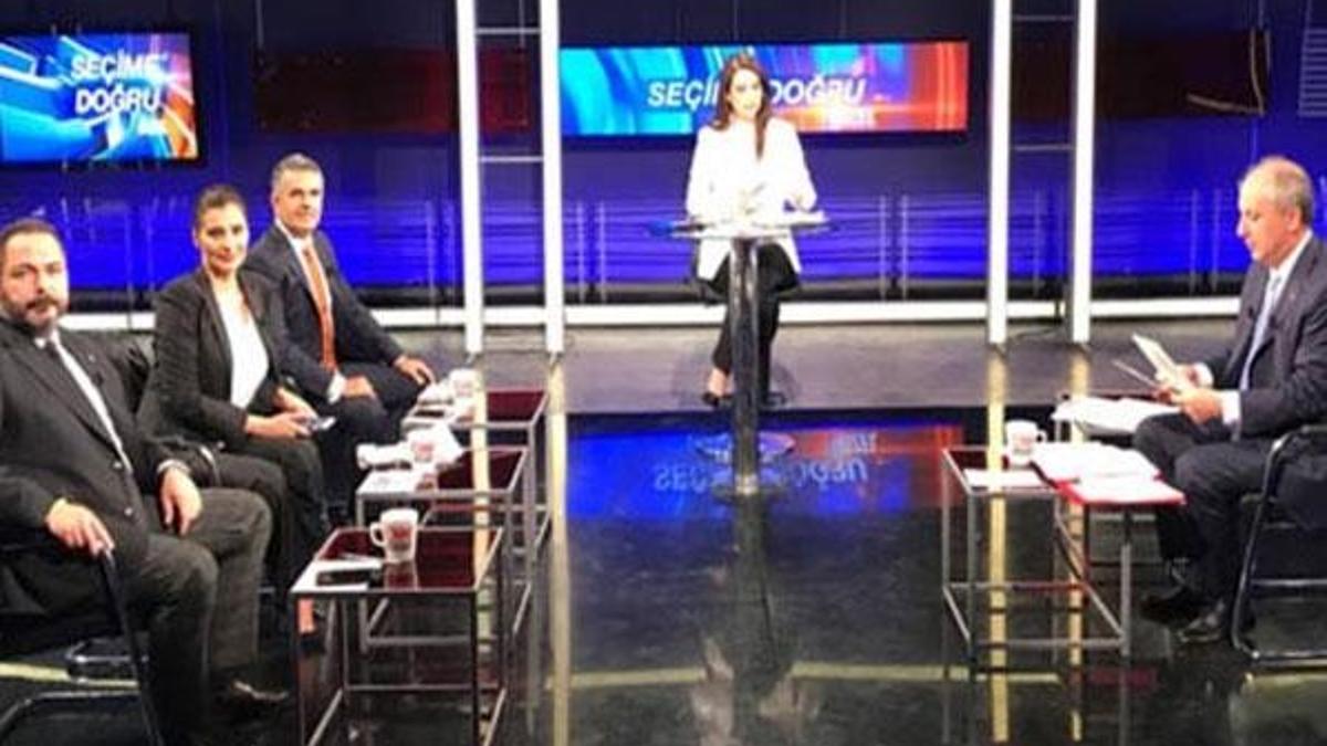İnce CNN Türk'e çıktı, program Twitter dünya gündeminde 1. sıradan TT oldu