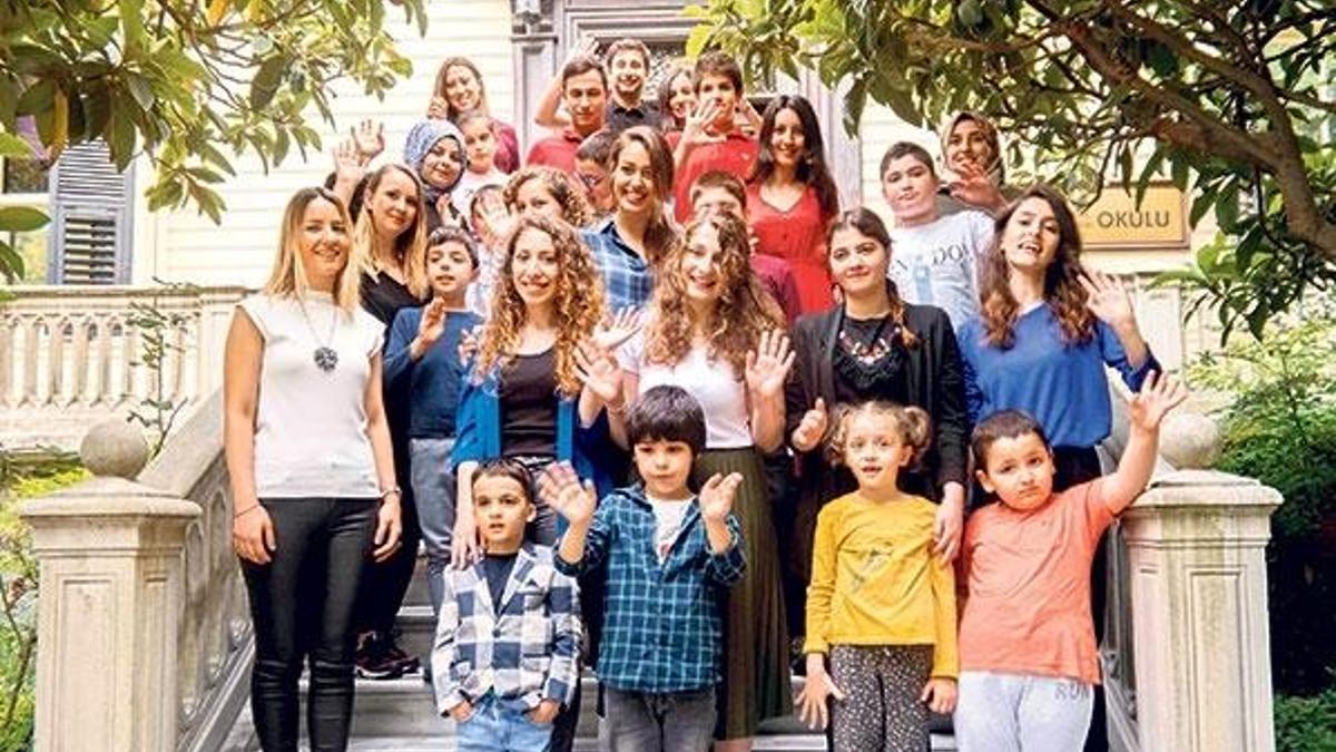 Onlara sarılmak tarifsiz bir his!