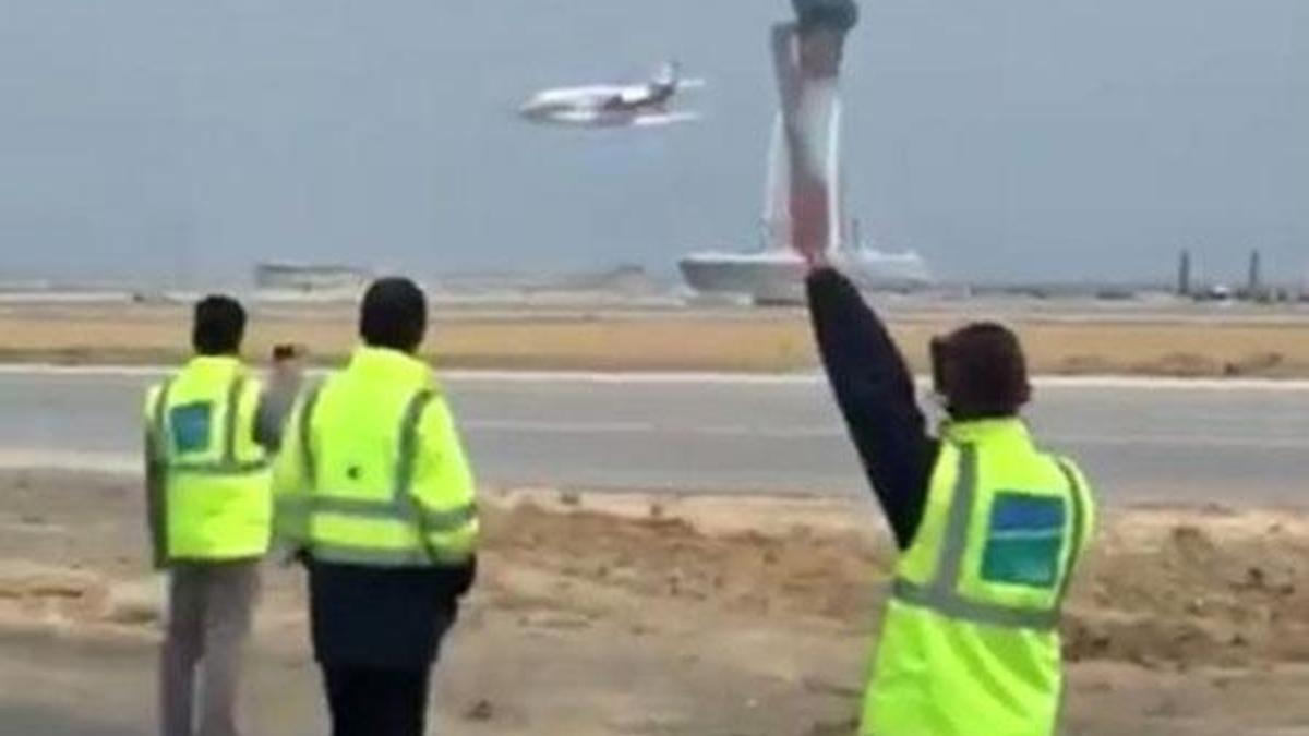 Yeni Havalimanı'nda tarihi anlar! İlk pas geçiş gerçekleşti