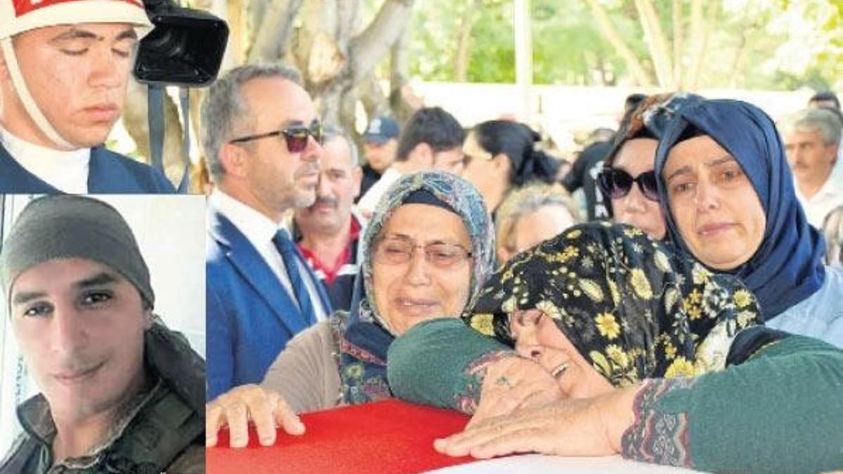 Şehit annesinin ağıtı yürekleri dağladı: Kalk o tabuttan oğul!