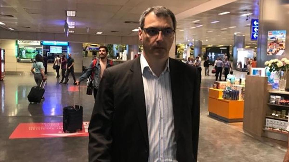 Damien Comolli İstanbul'da