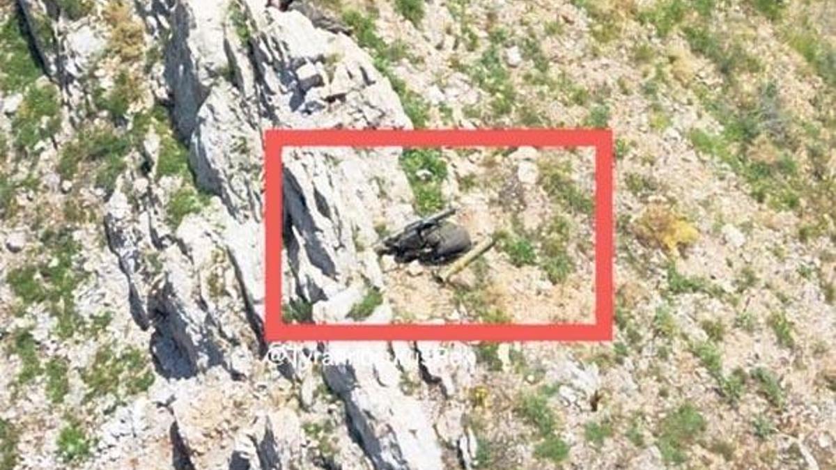 PKK’nın roketli saldırısı İHA’larla görüntülendi!