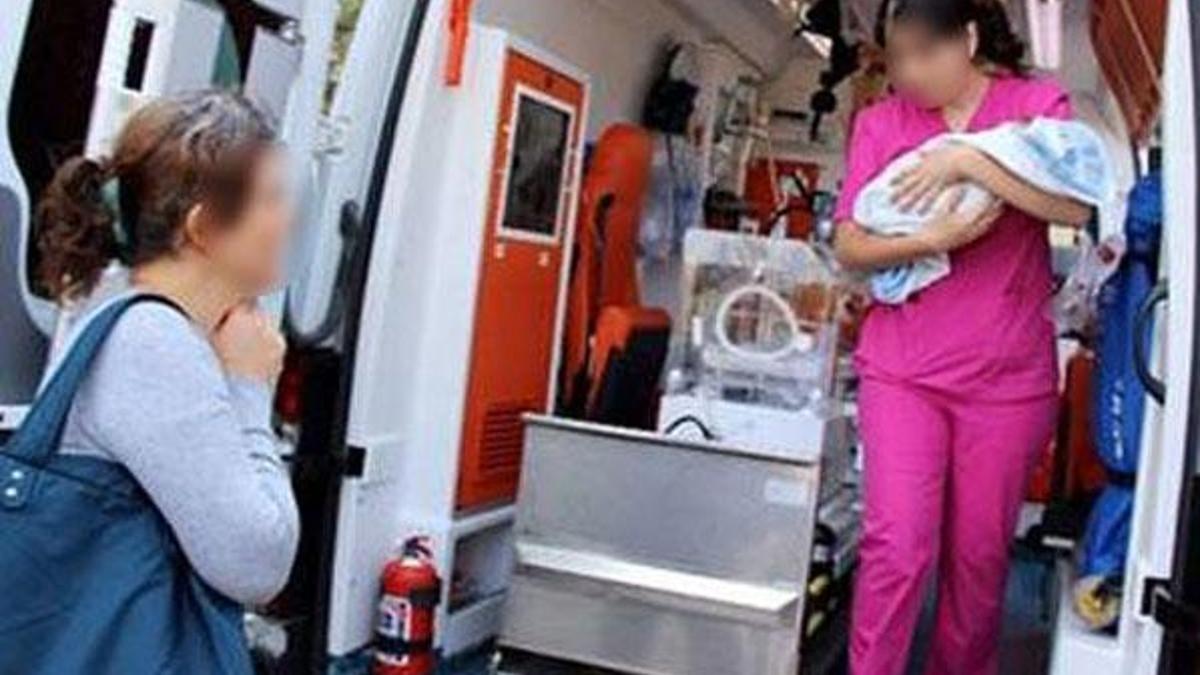 Öldü sanılıp mezarlığa götürülen bebeği 112 kurtardı
