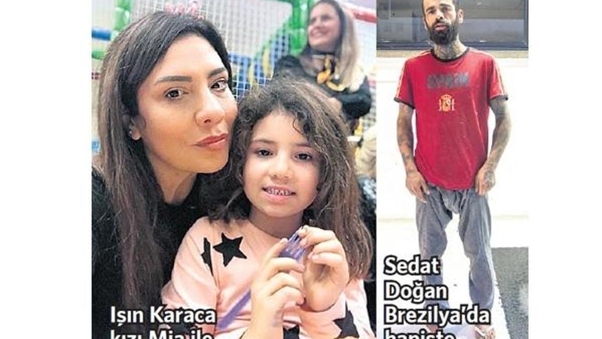 Işın Karaca kızına soy adını verdi