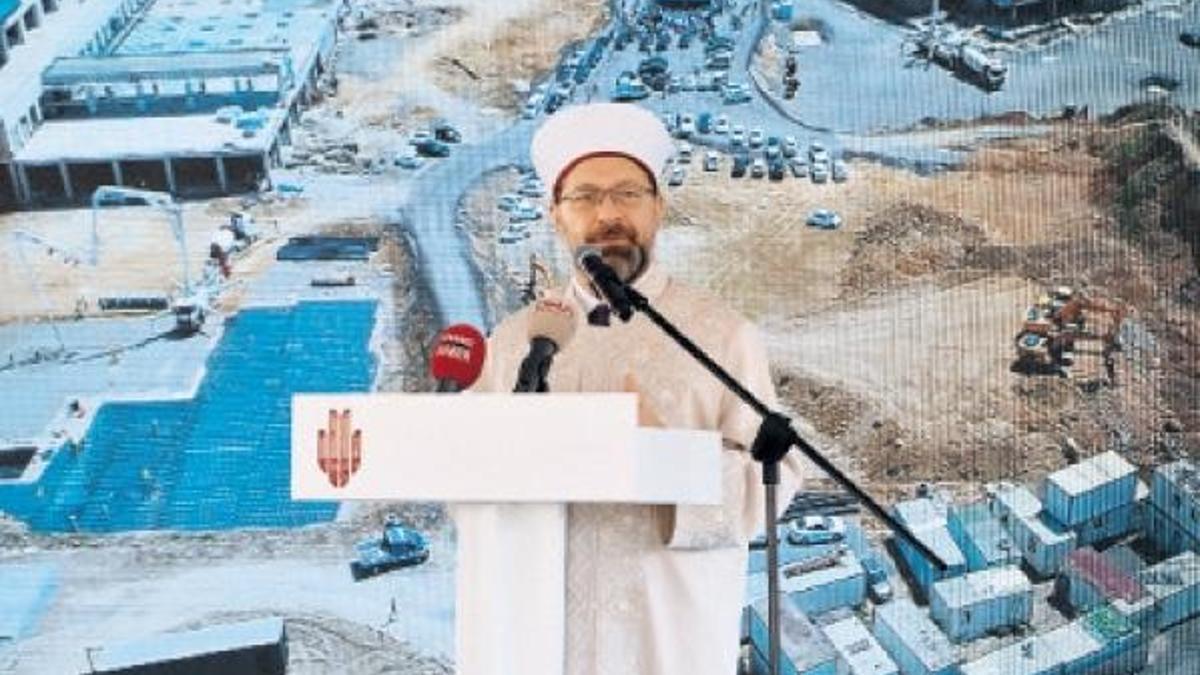 Ümraniye’nin en büyük camisinin temeli atıldı!