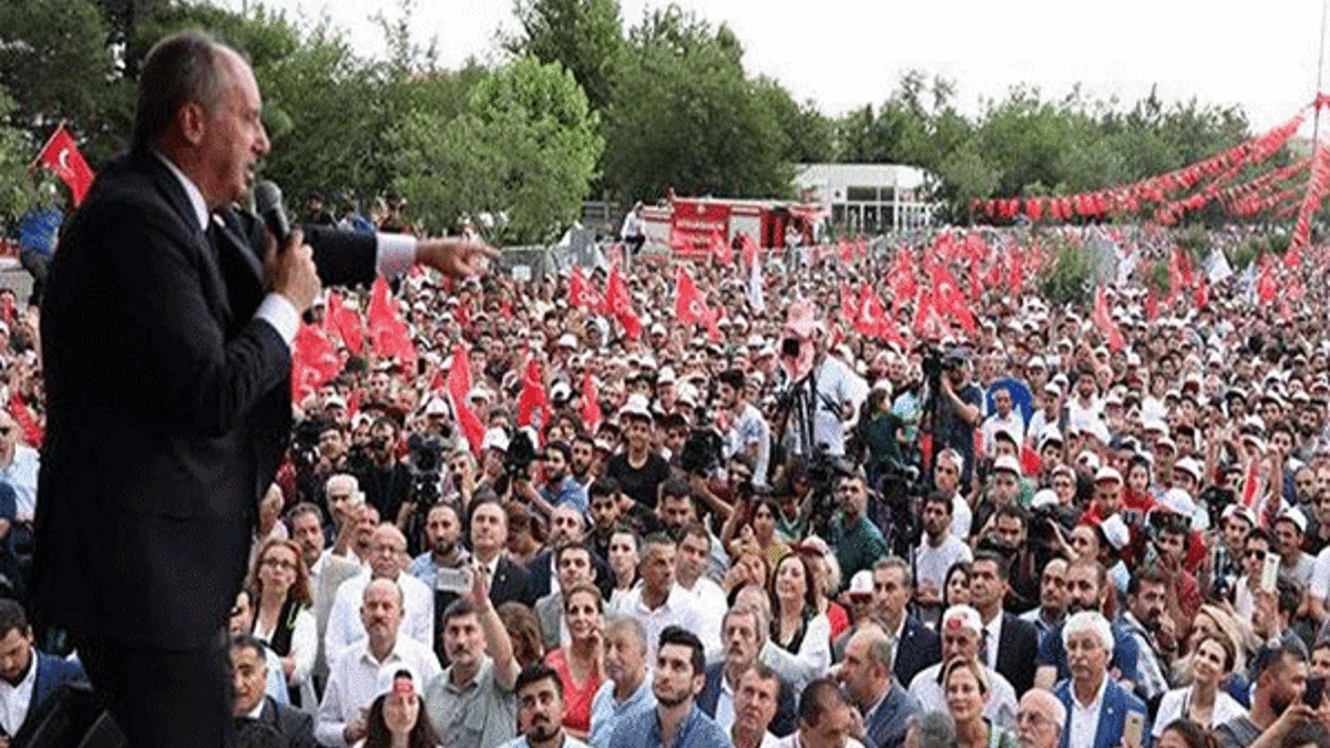 Muharrem İnce: Ben bu ülkenin zencisiyim