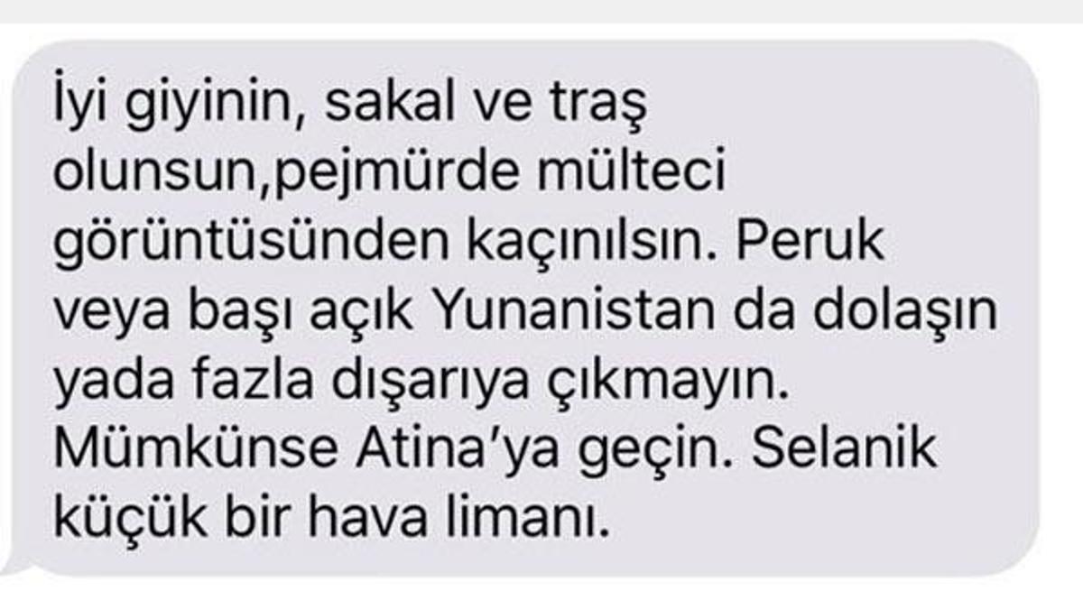 FETÖ'den üyelerine "Yunanistan'da peruklu dolaşın" talimatı