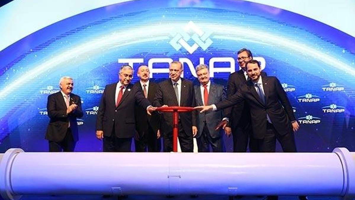 TANAP için büyük gün! İlk gaz akışı başladı