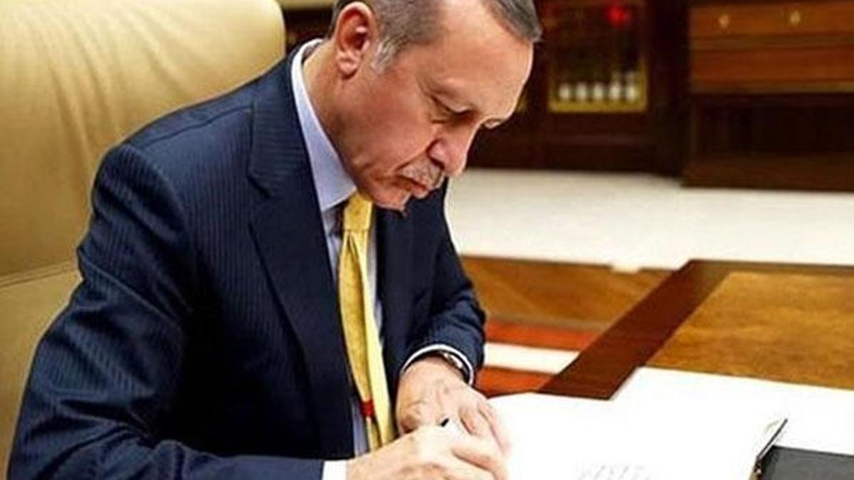 Cumhurbaşkanı Erdoğan 8 üniversiteye rektör atadı