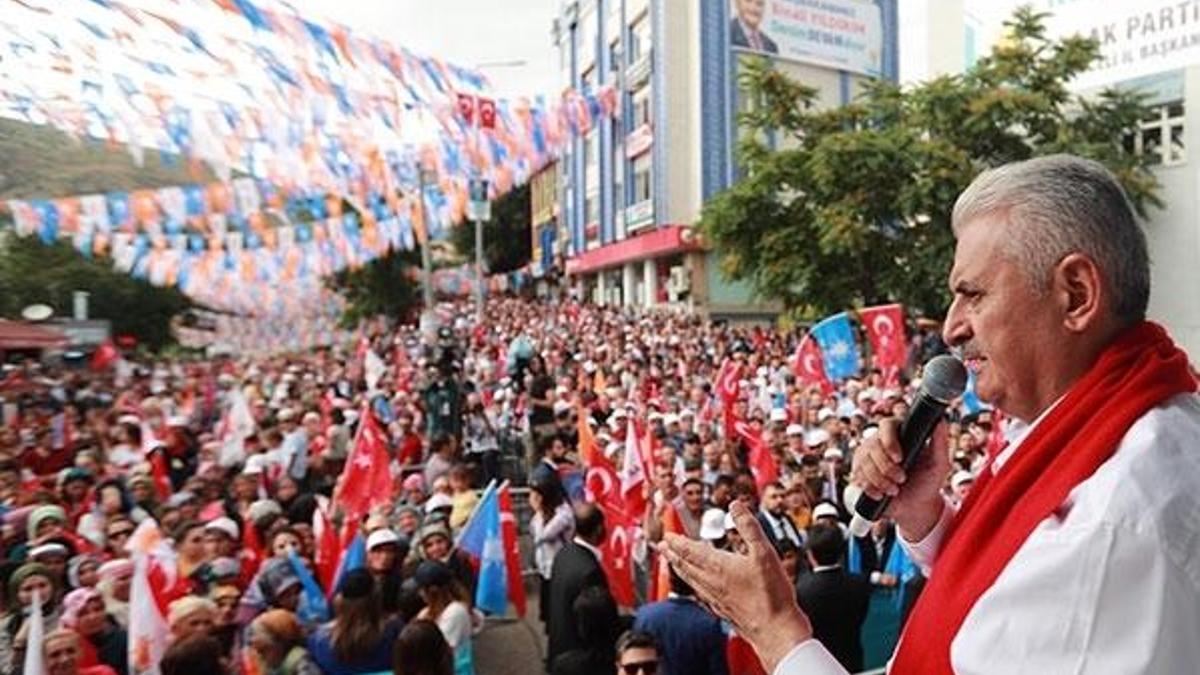 Başbakan Binali Yıldırım Tunceli'de