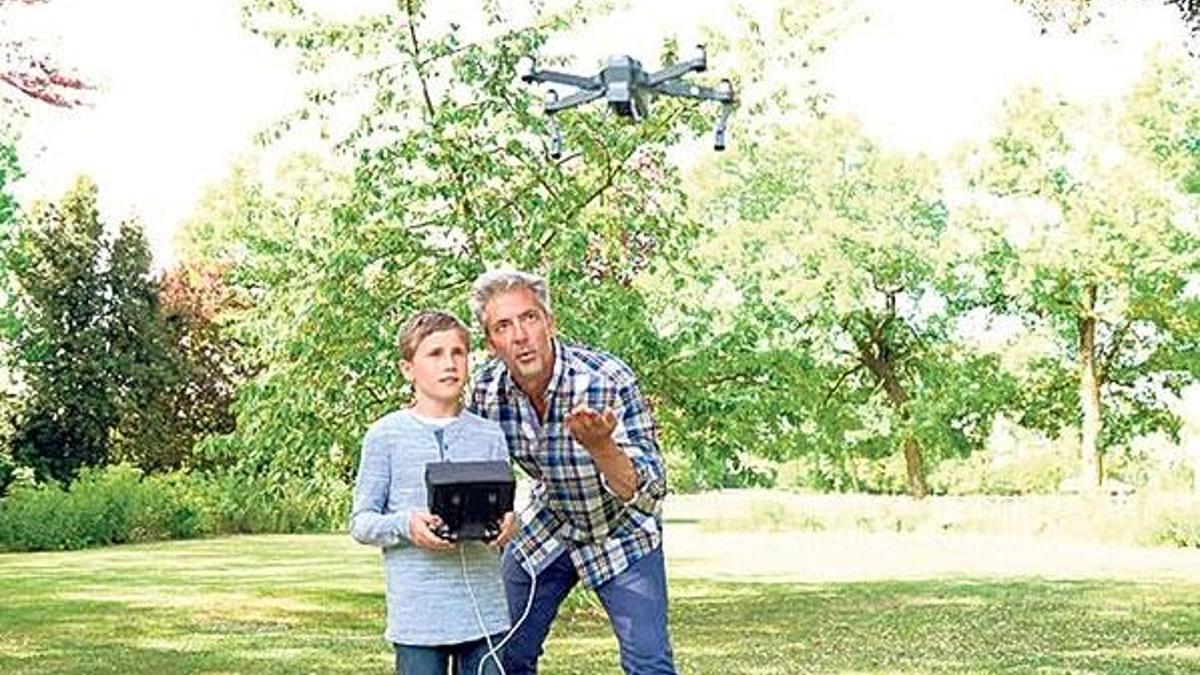 Babalara drone sürprizi